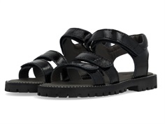 Angulus sandal black with patent  